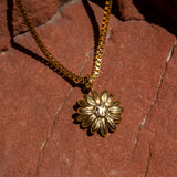Stay Vibrant ↑% Flower Necklace