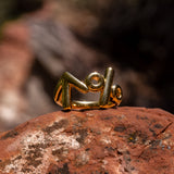 Stay Vibrant ↑% Signature Ring